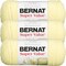 Bernat Super Value Yellow Yarn - 3 Pack of 198g/7oz - Acrylic - 4 Medium (Worsted) - 426 Yards - Knitting/Crochet